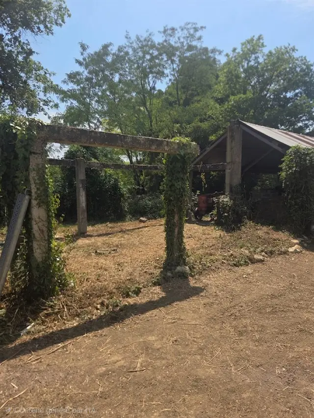 Après — dégagement hangar